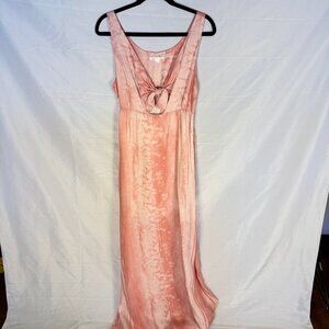 Travis Mathew City to Shore Tie Front Maxi Dress